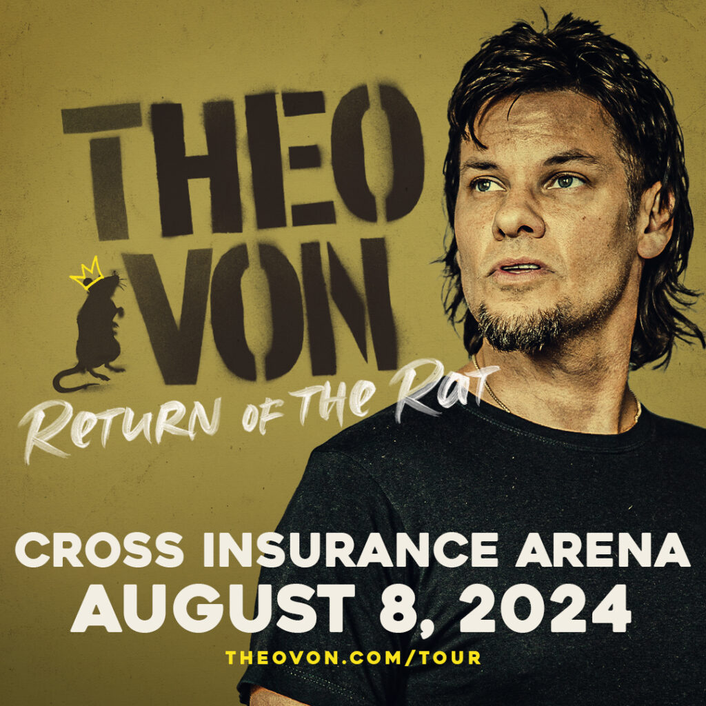 Theo Von Return of the Rat; Photo courtesy of Cross Insurance Arena