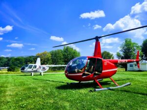 Helicopters. Photo Credit: Pine Tree Helicopters