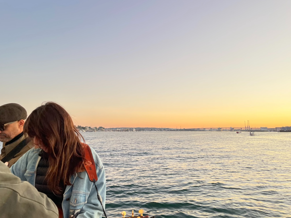 MSA ACOUSTIC SUNSET; Photo courtesy of Maine Sailing Adventures