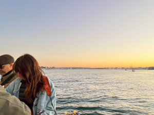 MSA ACOUSTIC SUNSET; Photo courtesy of Maine Sailing Adventures