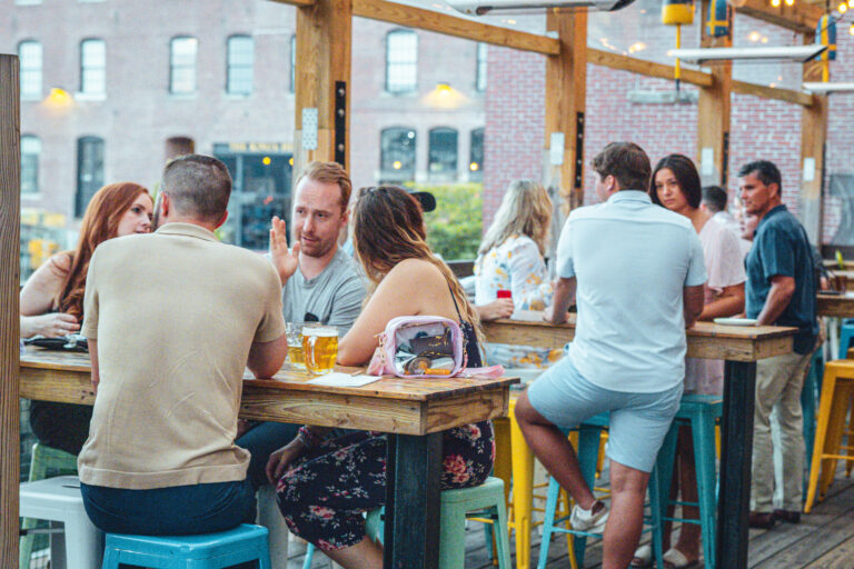 Camp Deck. Photo Provided: Camp Pennant