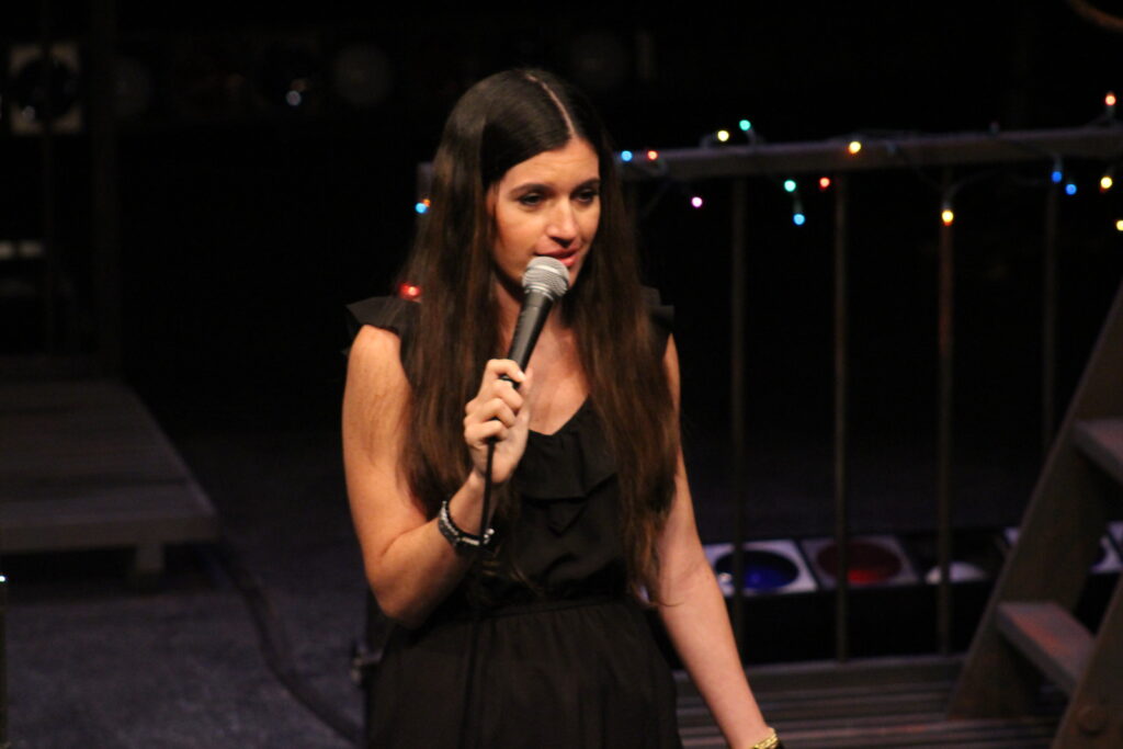 Comic Performing at Portland Maine Comedy Festival. Photo Credit: PMCF