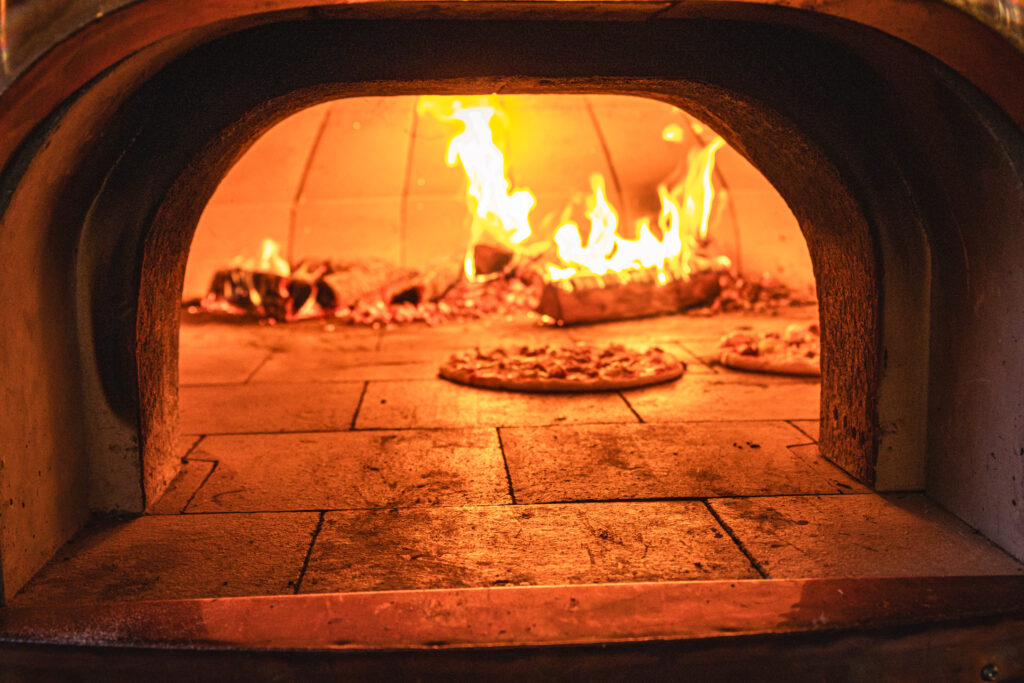 Wood Fire Oven. Photo Provided by Camp Pennant