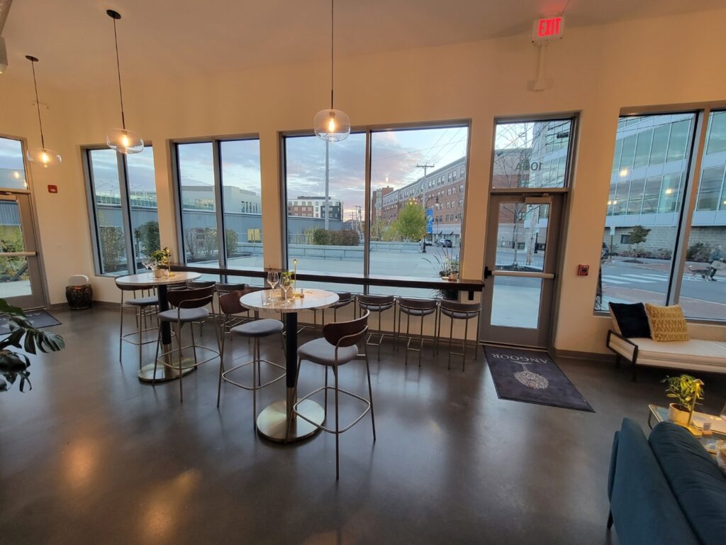 Interior of Angoor. Photo Provided by Angoor Wine Bar