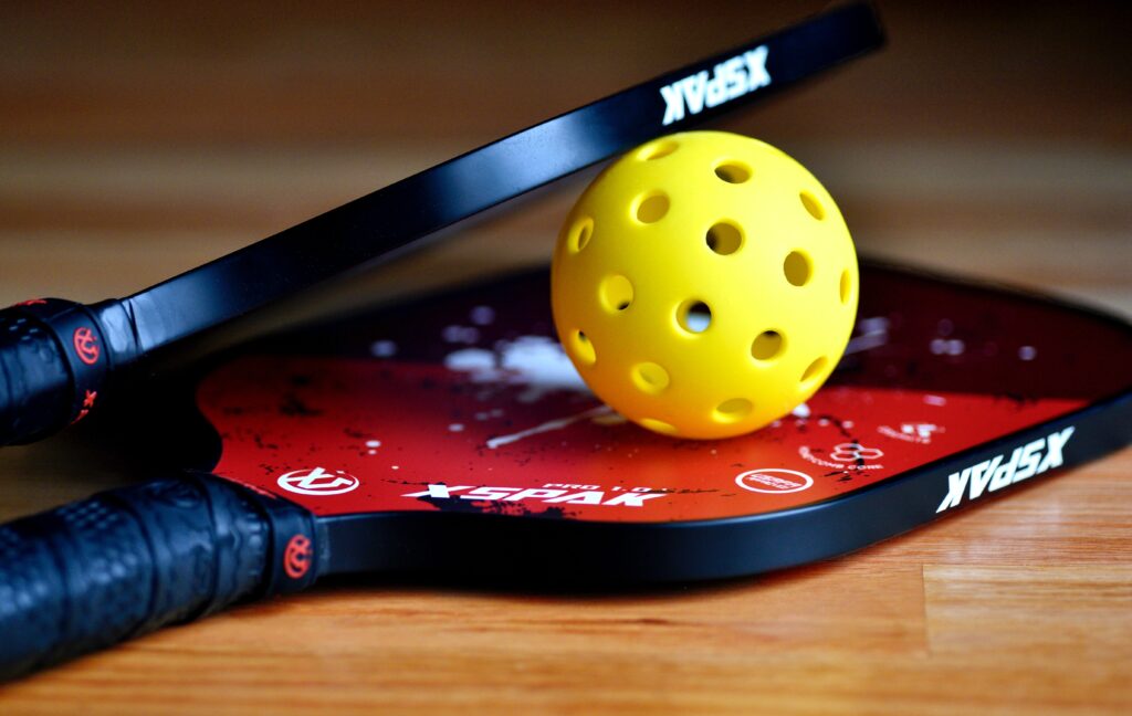 Pickleball Lessons; Photo courtesy of Pineland Farms