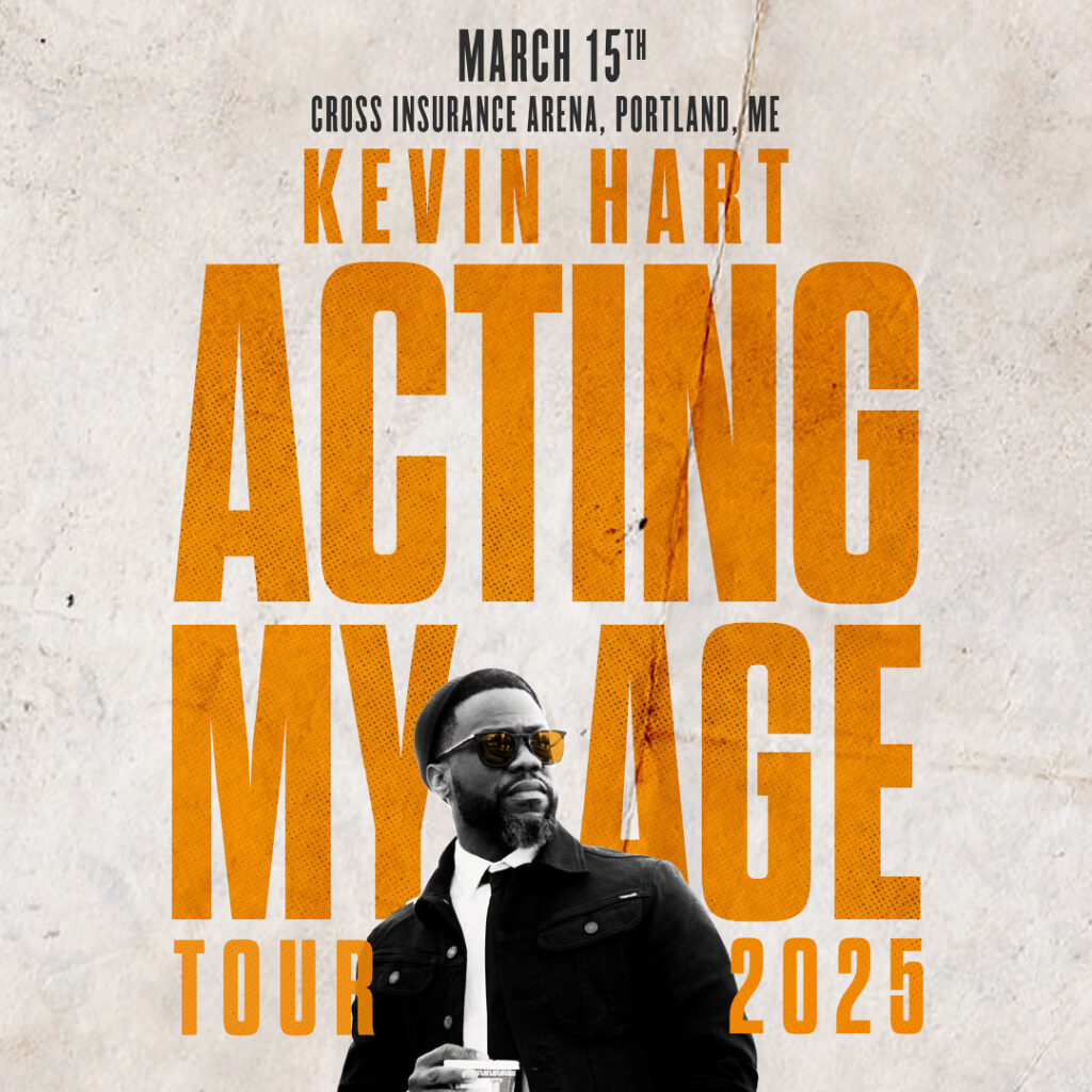 Kevin Hart; Photo courtesy of Cross Insurance Arena