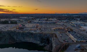 Rock Row Quarryside aerial; Photo Credit: Peter G. Morneau Photography