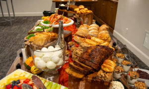 Portland Regency breakfast spread; Photo Credit: Lauren Witt at Visit Portland
