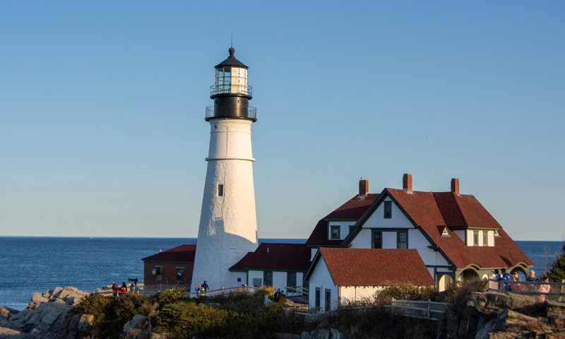 Portland Head Light at fall; Photo Credit: Lauren Witt at Visit Portland Portland Head Light at fall; Photo Credit: Lauren Witt at Visit Portland