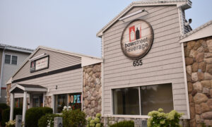 Bow Street Beverage exterior store; Photo Credit: Cameron Graham/Bow Street Beverage