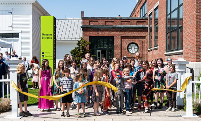 Farnsworth ribbon cutting ceremony; Photo courtesy of the Farnsworth Art Museum Farnsworth ribbon cutting ceremony; Photo courtesy of the Farnsworth Art Museum