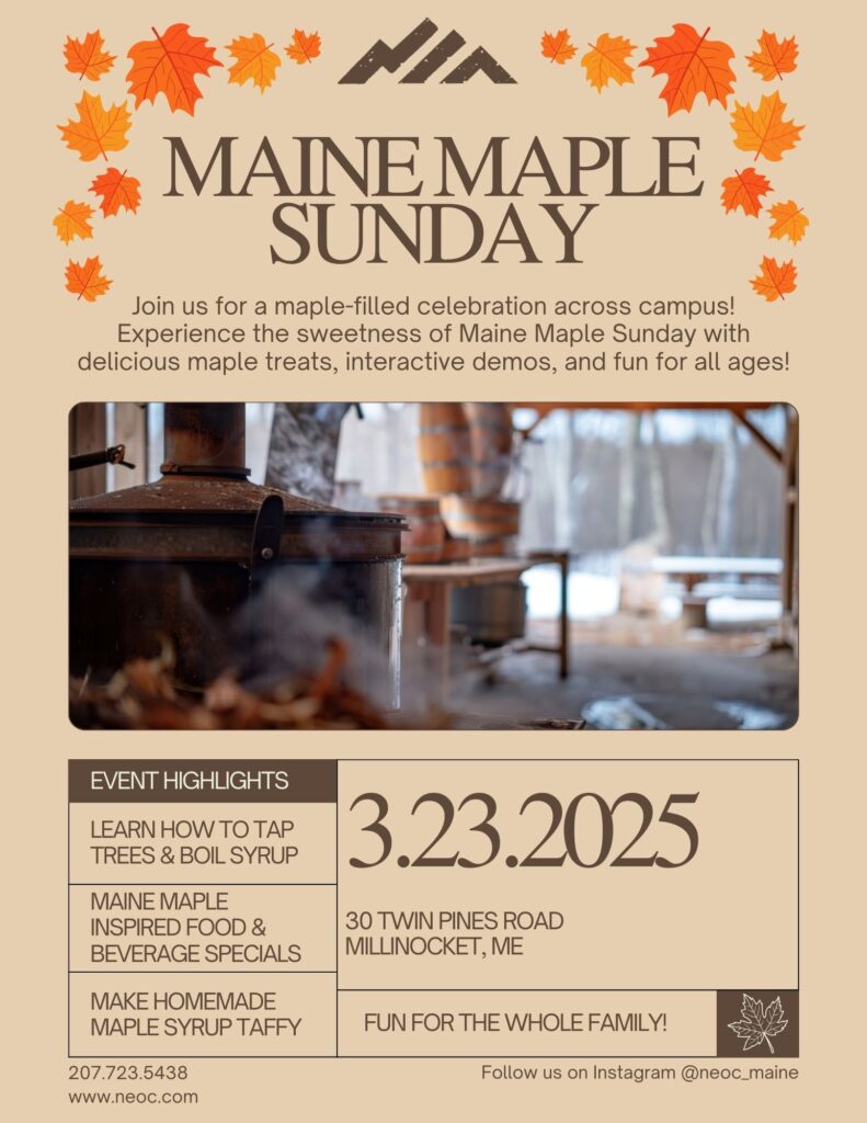 ME-Maple-Sunday; Photo Credit: NEOC