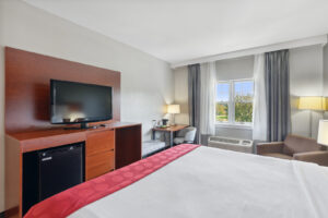 Guest Room. Photo Credit: Ramada by Wyndham Saco/Old Orchard Beach Area