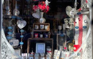 Window Display. Photo Provided by Danforth Pewter