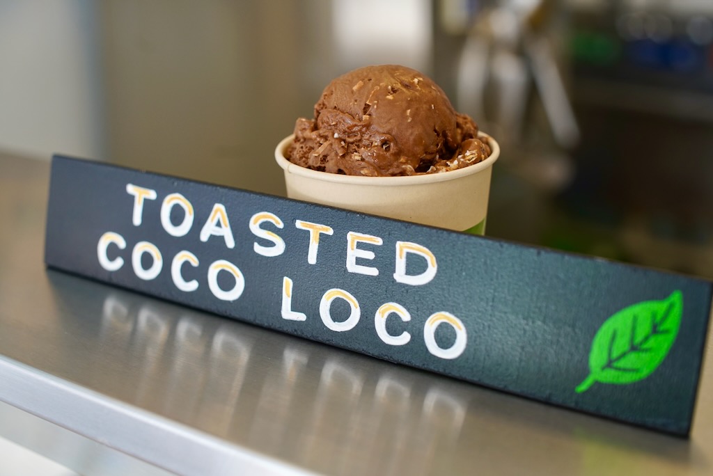 Toasted Coco Loco Ice Cream. Photo Credit: Willard Scoops