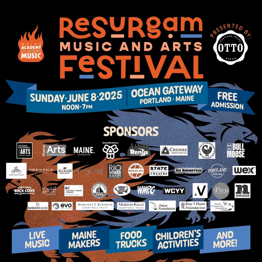 Poster graphic courtesy of Maine Academy of Modern Music