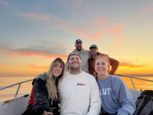 Sunset Cruise with Nauti Sisters Sea Farm. Photo Credit: Alicia Gaiero