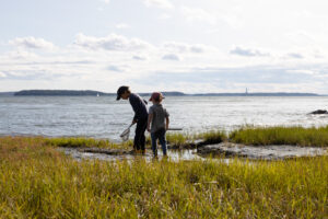 Wolfe's Neck Center Shore. Photo Credit; Wolfe's Neck Center