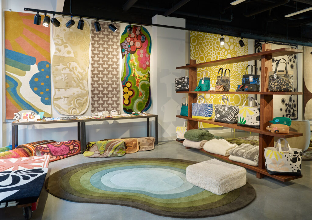 Angela Adams Showroom. Photo Credit: Darren Setlow