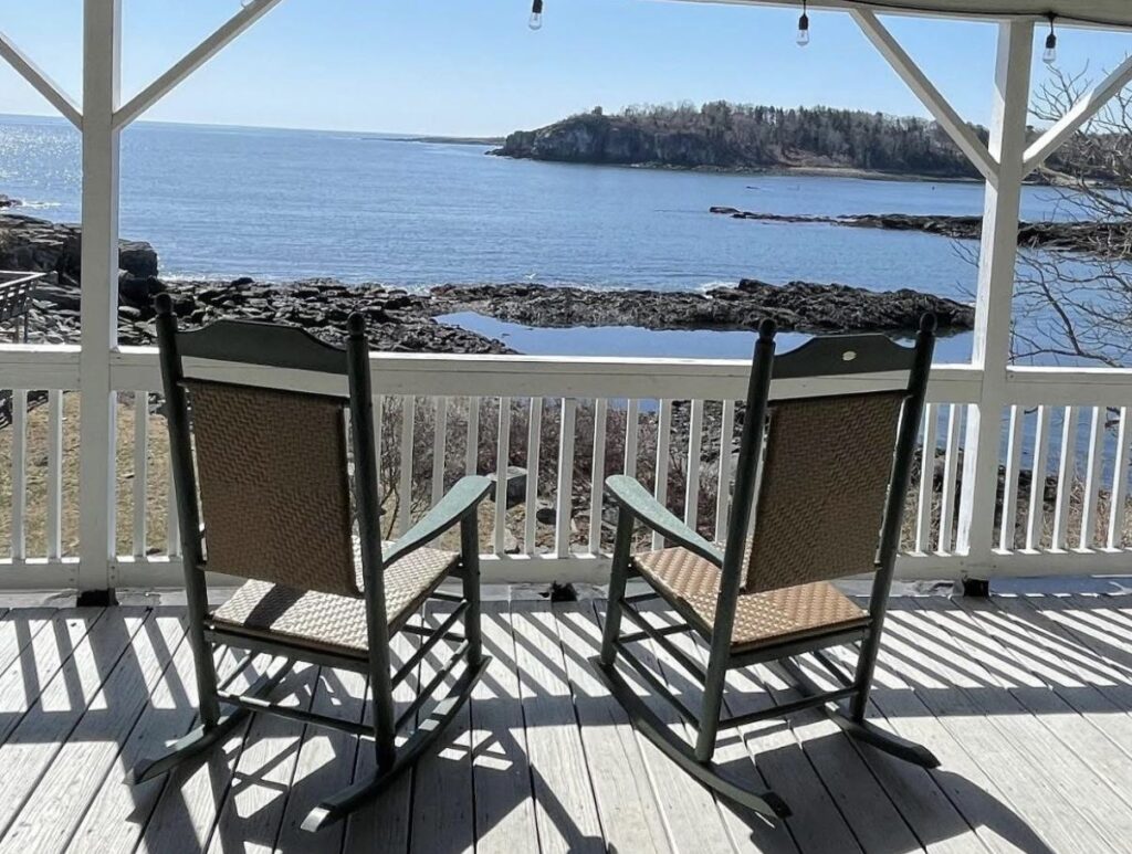 Porch. Photo Credit: Fifth Maine Museum
