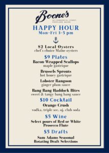 Photo Credit: Boone's Fish House & Oyster Room