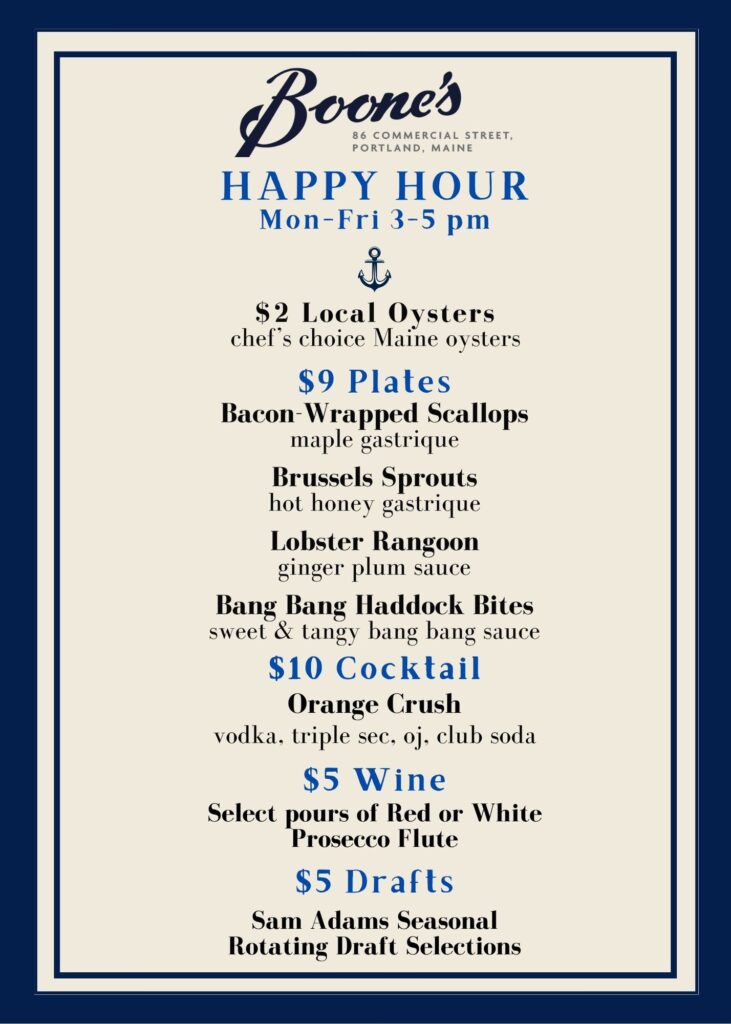 Photo Credit: Boone's Fish House & Oyster Room