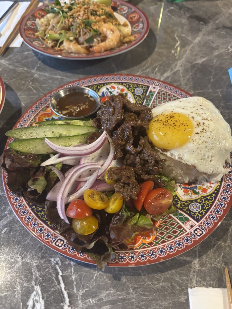 Photographer - Topaz Smith Description - Cambodian Beef Lok Lak.