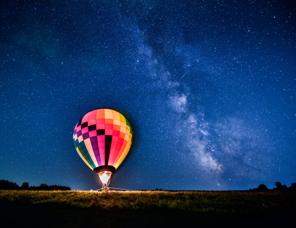 Hot Air Balloon. Photo Credit: Paul Cyr