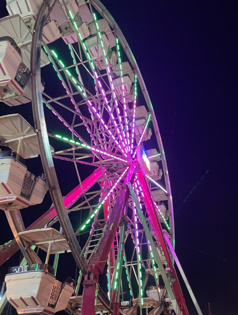 Ferris Wheel. Photo credit: Serena Folding
