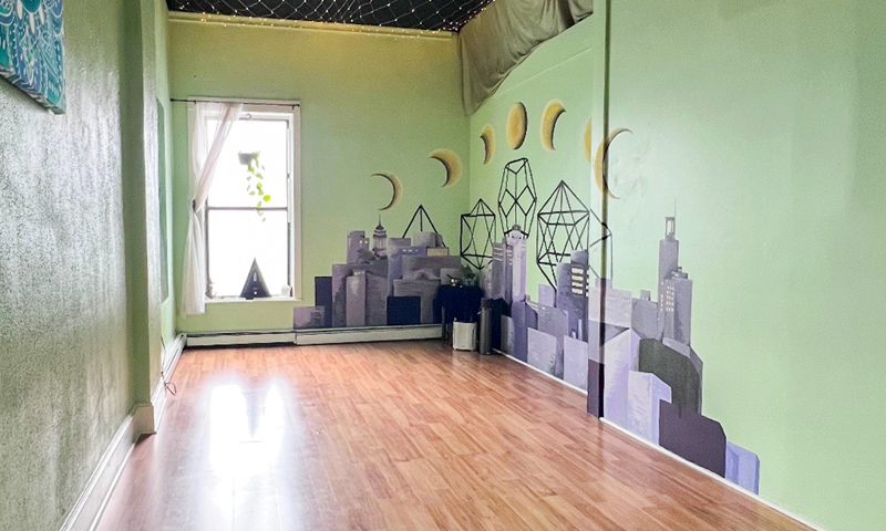 Yoga Studio. Photo Credit: Avril Williams