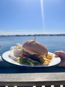 Try Our Sea-Veggie Burger - Photo Courtesy of Lukes Lobster