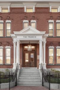 Stay in June & Save! - Photo Credit: Exterior of The Francis. Taken by Irvin Serrano.