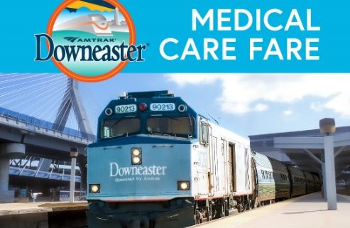 Medical Care Fare - Photo Credit: Amtrak Downeaster