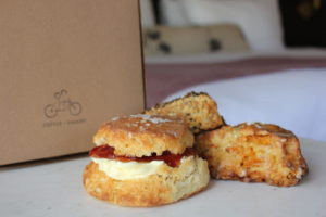 Tandem Breakfast in Bed - Tandem Breakfast in Bed. Photo credit: Allie Gill.