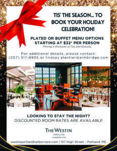 Holiday Party Packages - Photo Courtesy of Marriott
