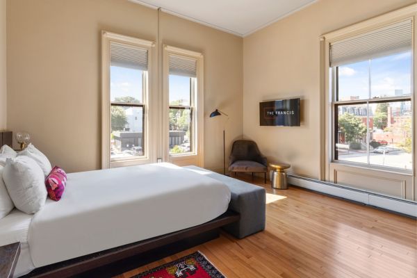 Hospo Friends at The Francis - Photo Credit: Guest room at The Francis