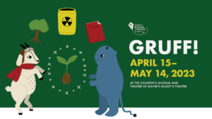 ﻿﻿Example: Logo GRUFF! An Epic Eco-Musical, Photo Credit: CMTM