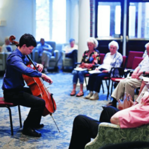 Senior Health Concert - Photo Credit: Photo Courtesy of Bowdoin International Music Festival