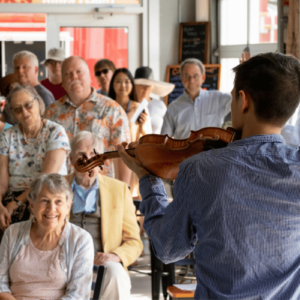 Day's Ferry Community Concert - Photo Credit: Photo Courtesy of Niles Singer/Bowdoin International Music Festival.