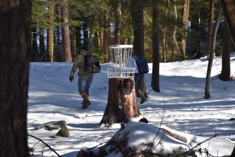 Disc Golf Winter League - Photo Courtesy of Pineland Farms Disc Golf Winter League - Photo Courtesy of Pineland Farms