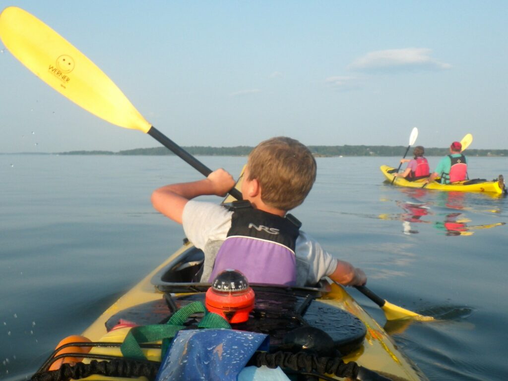 Family Sea Kayak Tour - Photo Credit: Portland Paddle
