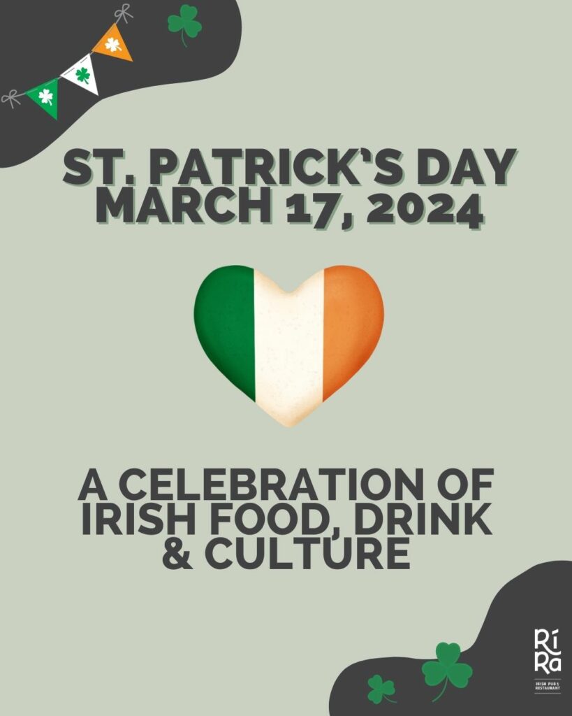 St. Patrick's Day -Photo Courtesy of Ri Ra