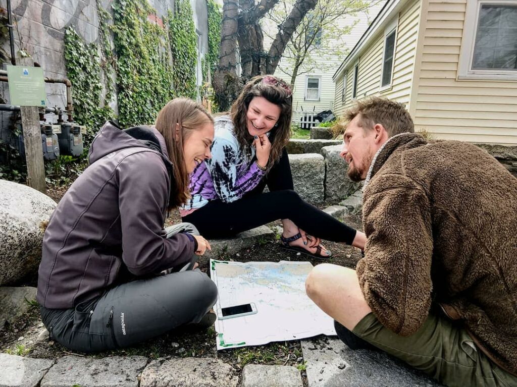 Navigation Weekend Workshop - Photo Credit: Portland Paddle