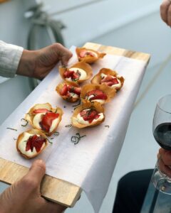 Chef Series Wine + Food Sails - Photo Courtesy of Wine Wise Events