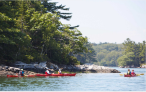 Kayak Tour with Maine Audubon - Photo courtesy of L.L. Bean Outdoor Discovery Programs