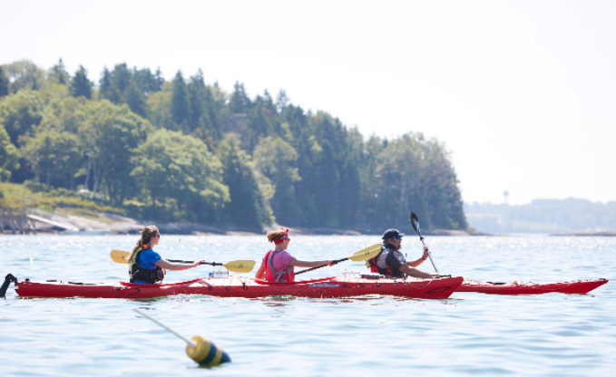 Kayak Oyster Farm Tour - Photo courtesy of L.L. Bean Outdoor Discovery Programs