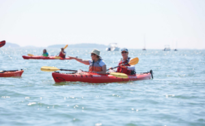 Guided Kayak Tour in Tandems -Photo courtesy of L.L. Bean Outdoor Discovery Programs