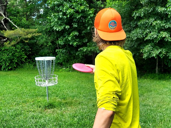 Disc Golf; Photo courtesy of Pineland Farms Disc Golf; Photo courtesy of Pineland Farms