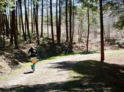 Beginner Running Group - Photo courtesy of Pineland Farms