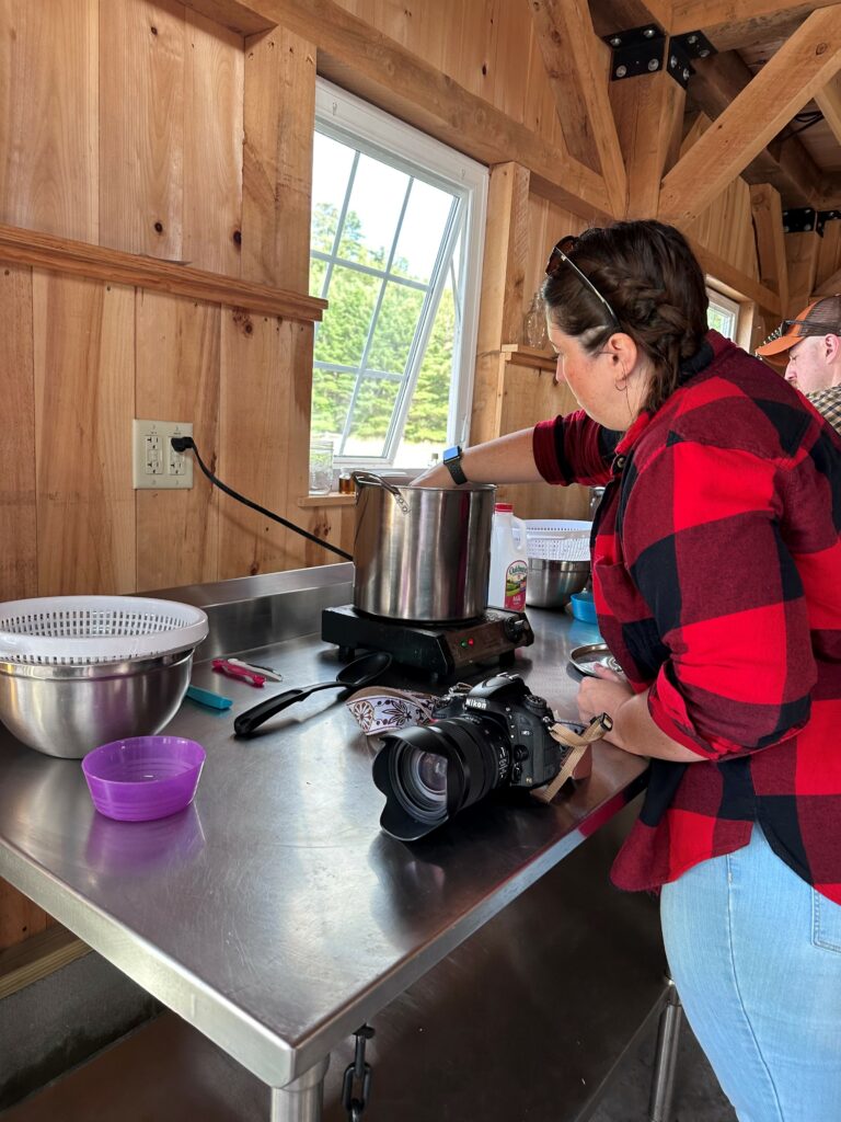 Cheese Making and Dairy Tour - Photo Courtesy of Pineland Farms